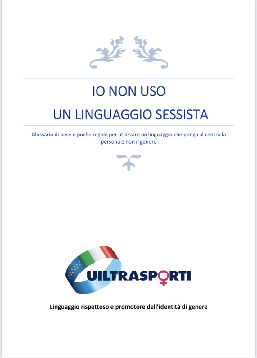 Io non uso un linguaggio sessista