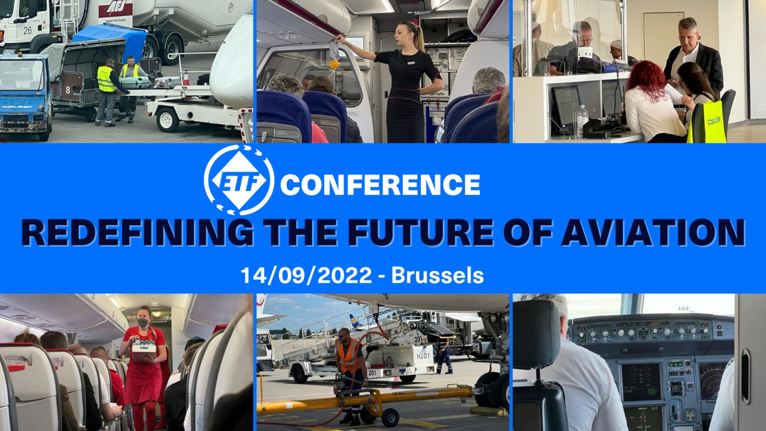 ETF Aviation Conference - l'intervento sel Segretario Generale Claudio Tarlazzi