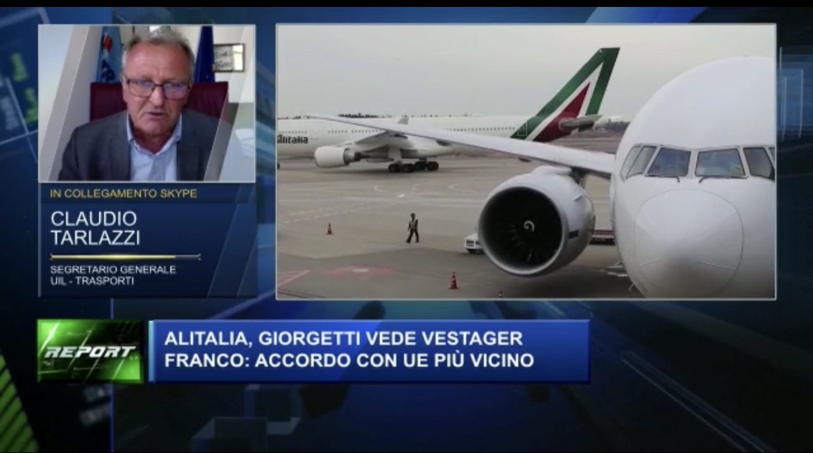Alitalia - ITA: Il Segretario Generale Uiltrasporti, Claudio Tarlazzi, esprime le sue considerazioni sull'incontro odierno tra Giorgetti, Franco e Vestager