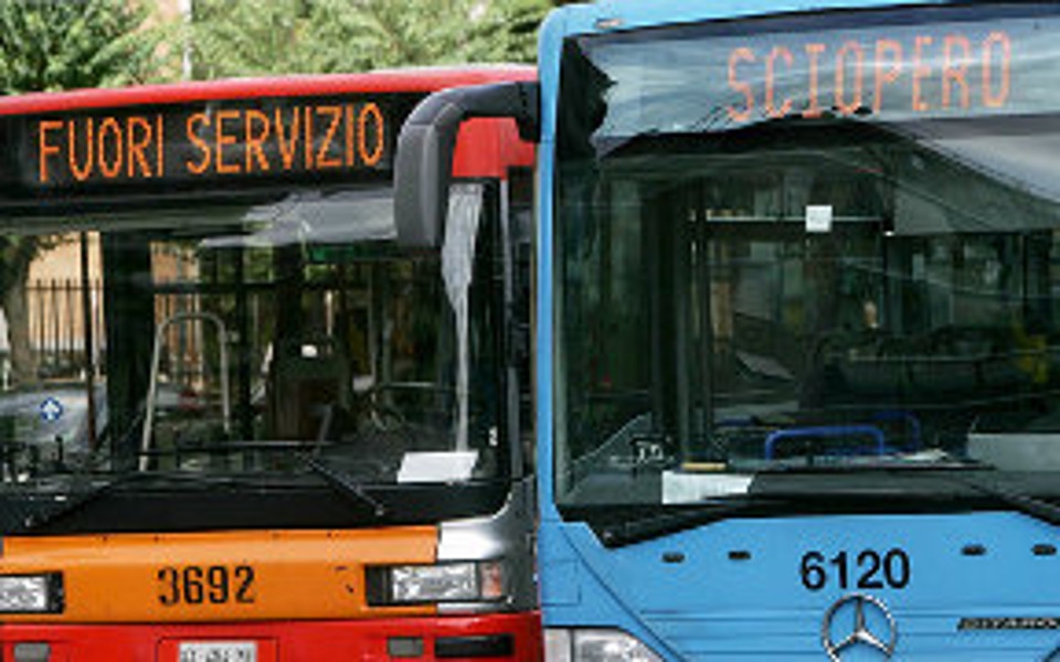 Scioperi: Sindacati, 8-02 stop 4 ore nel trasporto pubblico locale