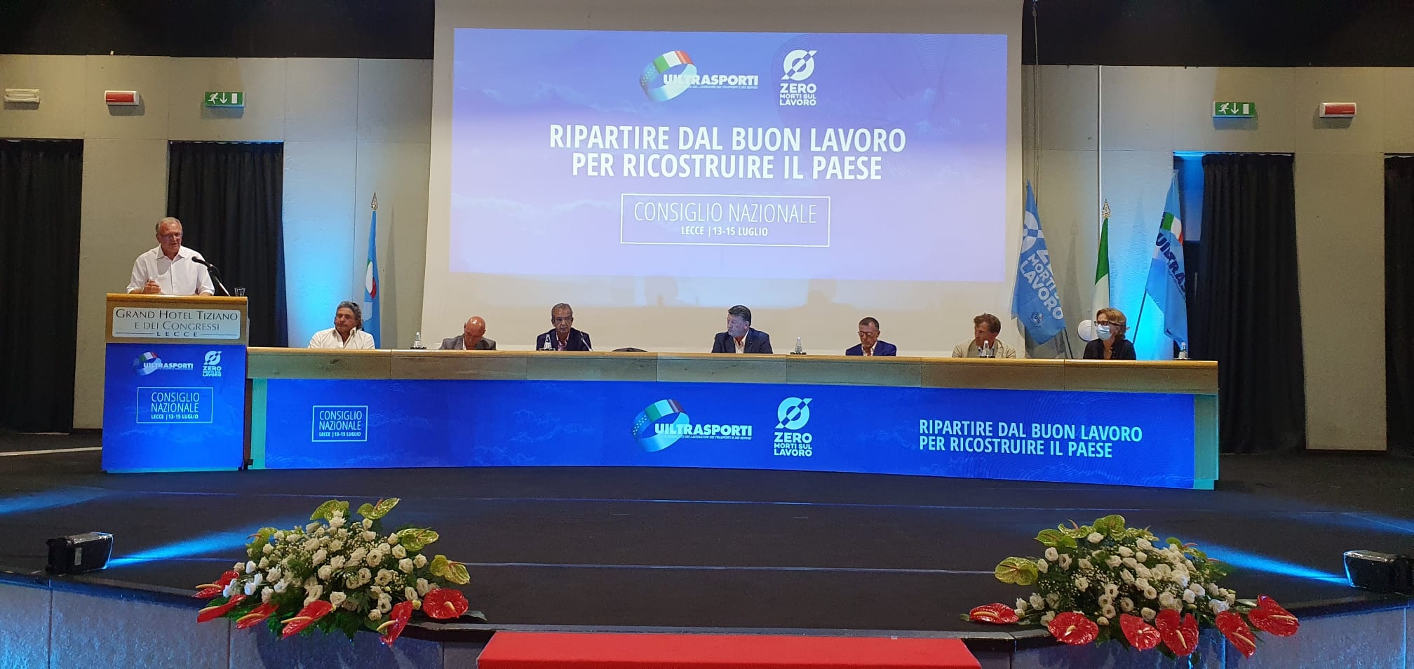 Il Segretario Generale, Claudio Tarlazzi, apre i lavori del Consiglio Nazionale a Lecce [VIDEO]