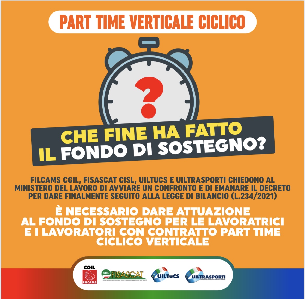 Part time verticale ciclico: Fondo di Sostegno
