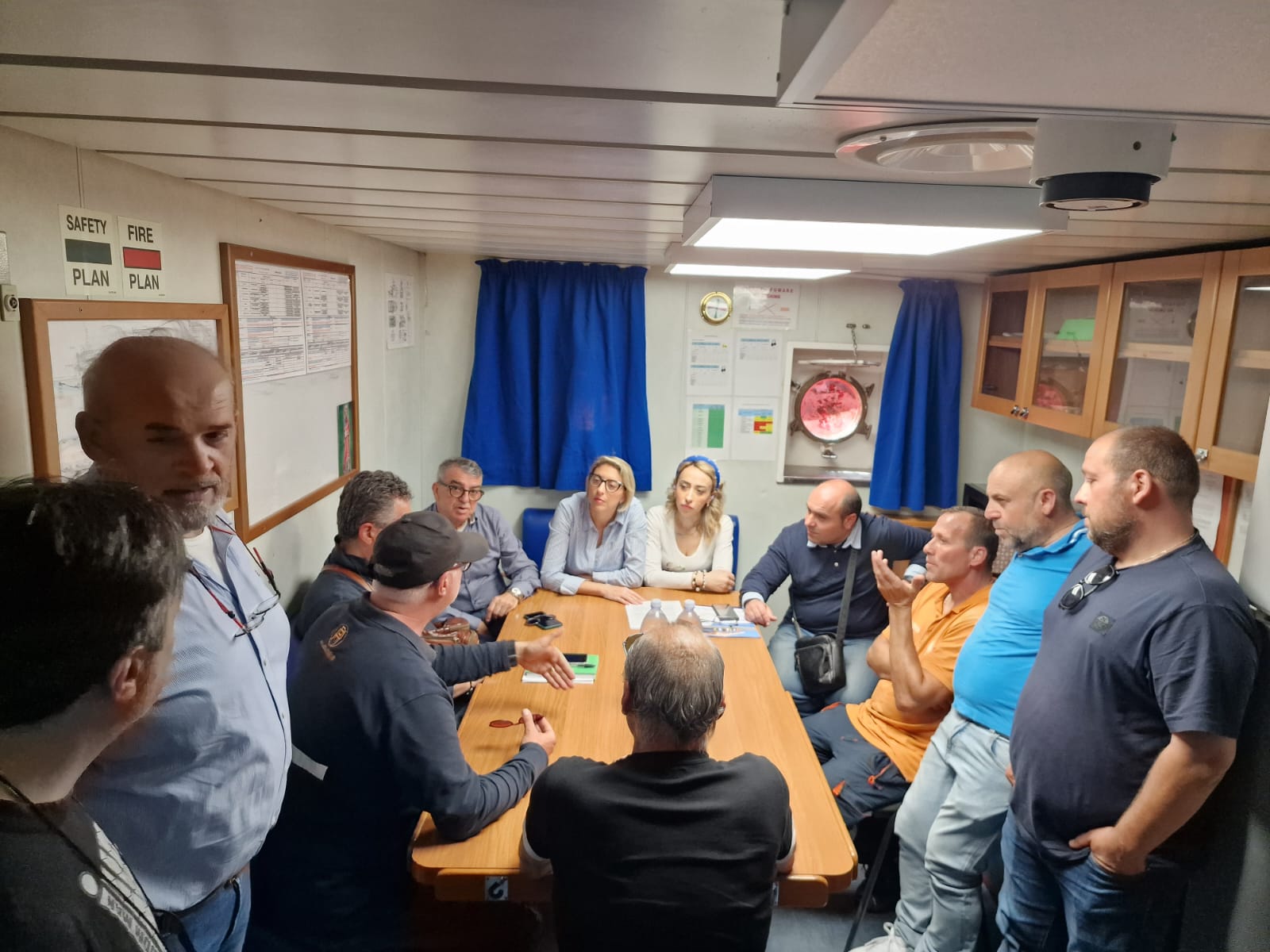 Assemblea a Siracusa con i lavoratori Rimorchiatori di Augusta
