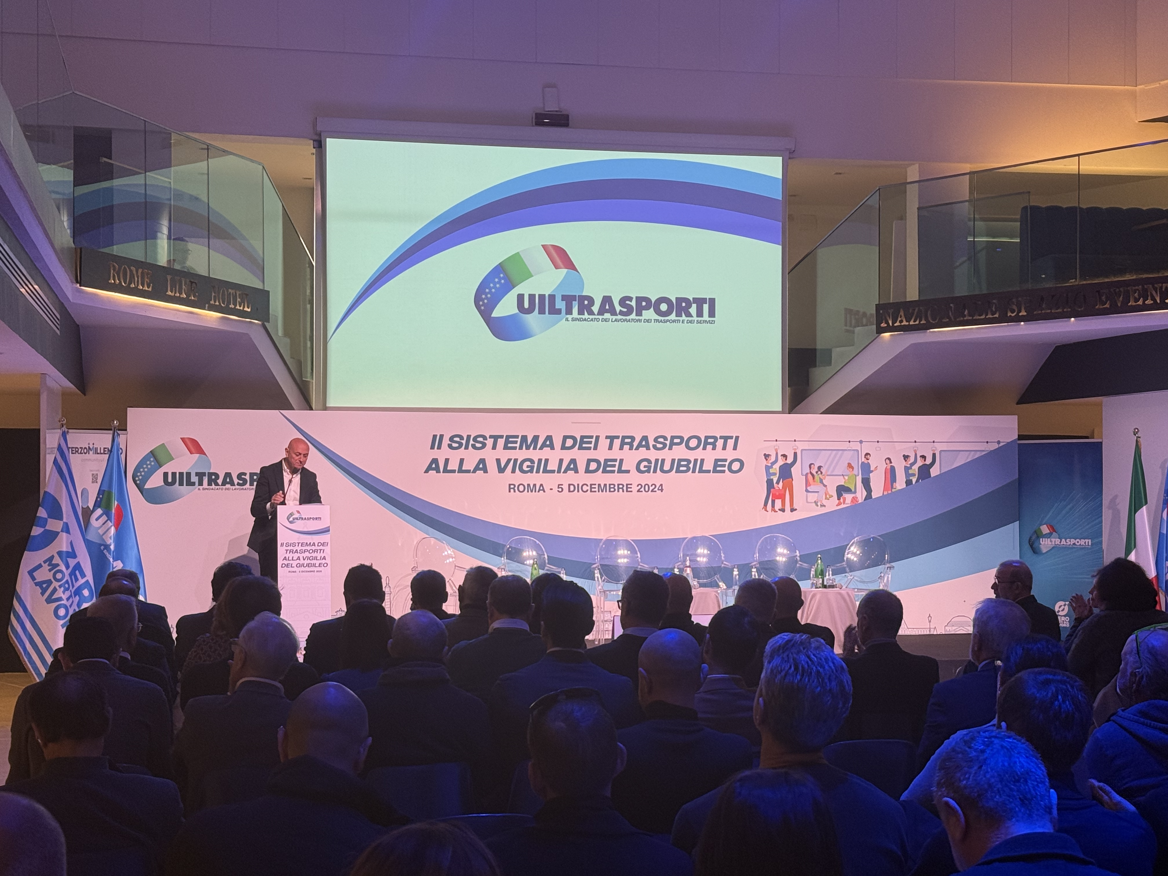 Il Sistema dei trasporti alla vigilia del giubileo. Dalla Uiltrasporti un confronto per fare sistema e affrontare le criticità