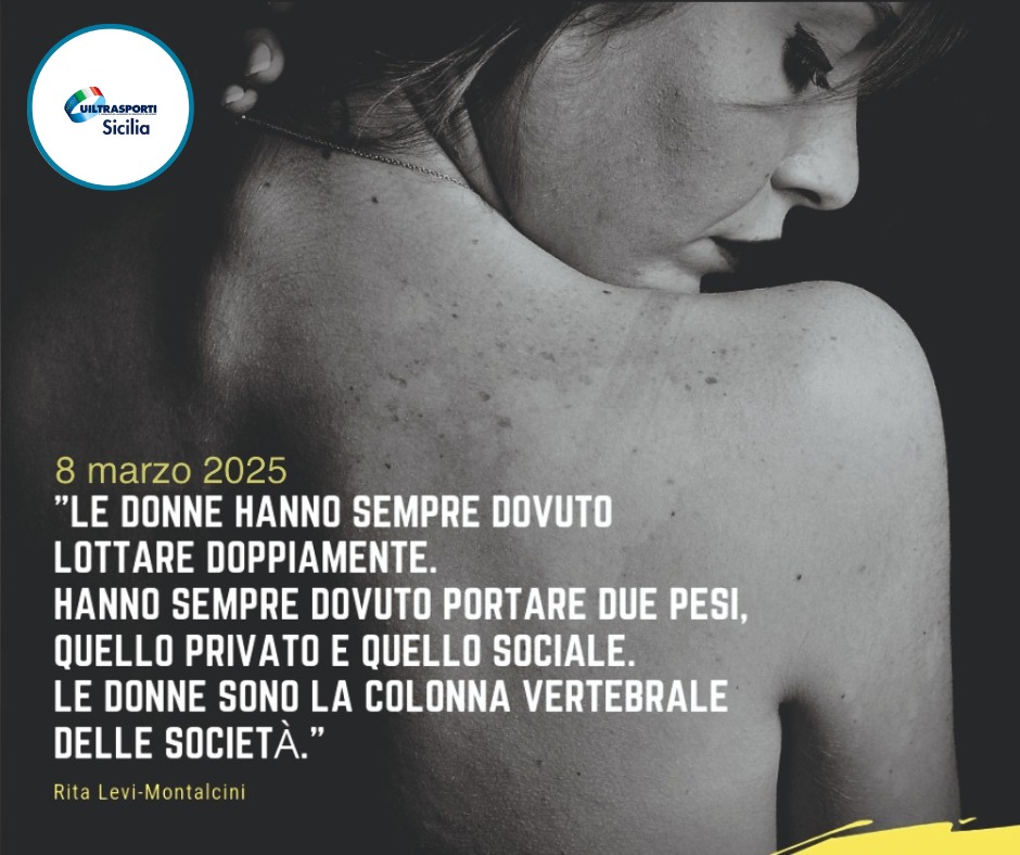 Uiltrasporti Sicilia: Katia Di Cristina: "Ancora lontani, nel nostro Paese, da una parità reale. Bisogna lottare tutti insieme per superare le diseguaglianze e promuovere una società equa".